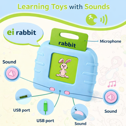 Talking Flash Cards Educational Toy